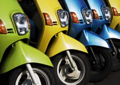 garage scooters