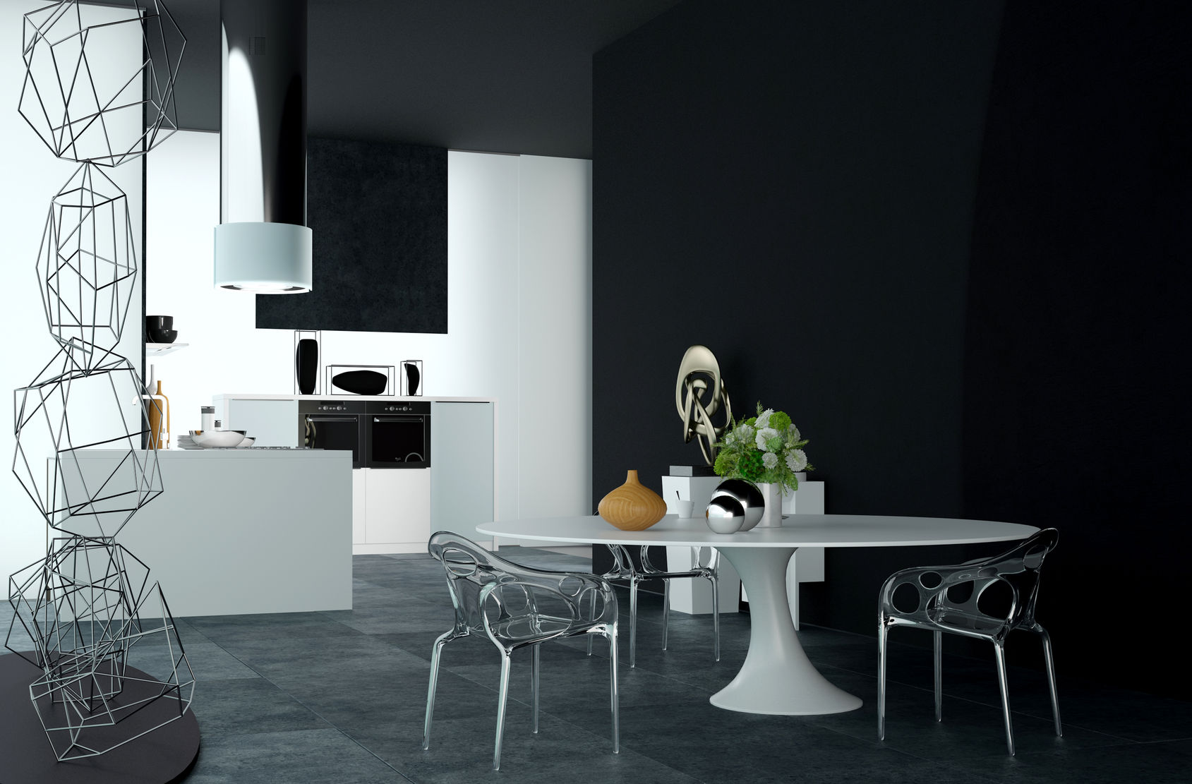 modern dining room set photo