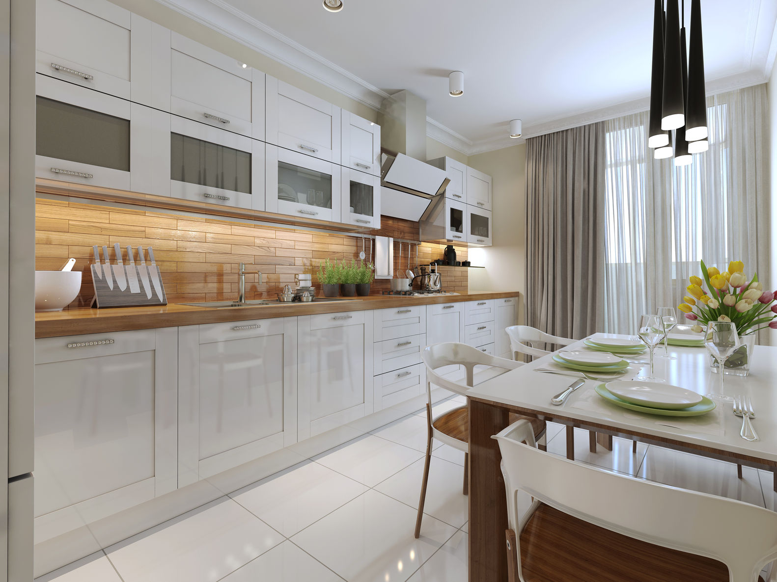 contemporary kitchen