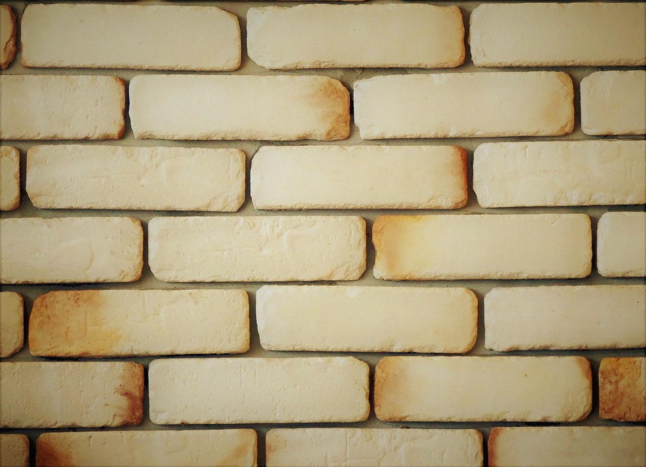 yellow brick siding