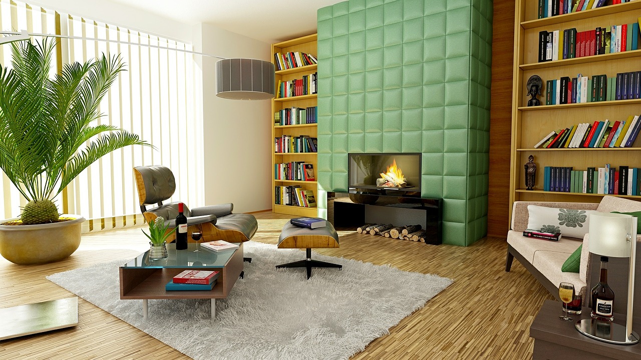 wall fireplace