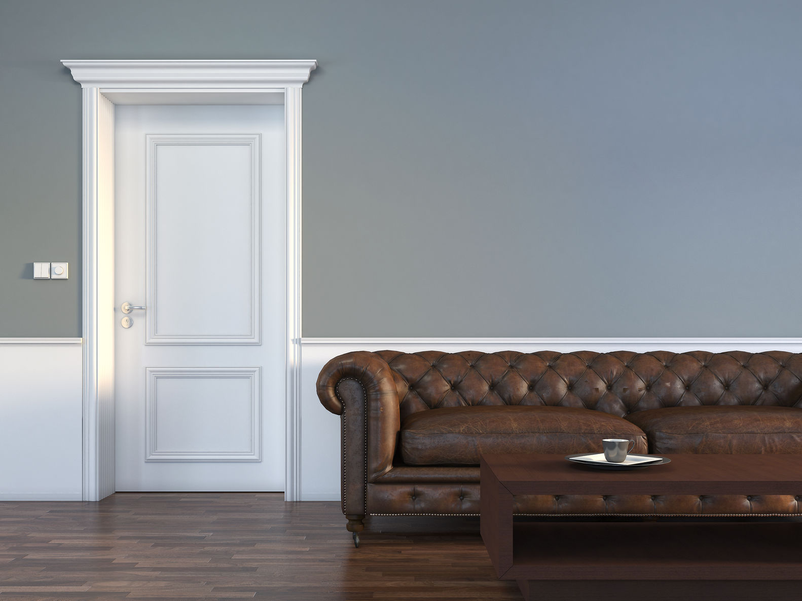 gray colored wall