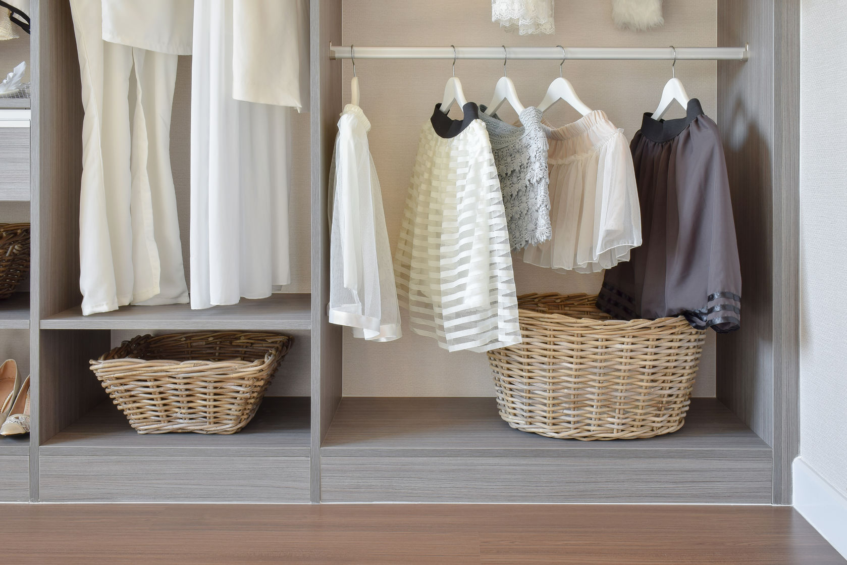 storage baskets