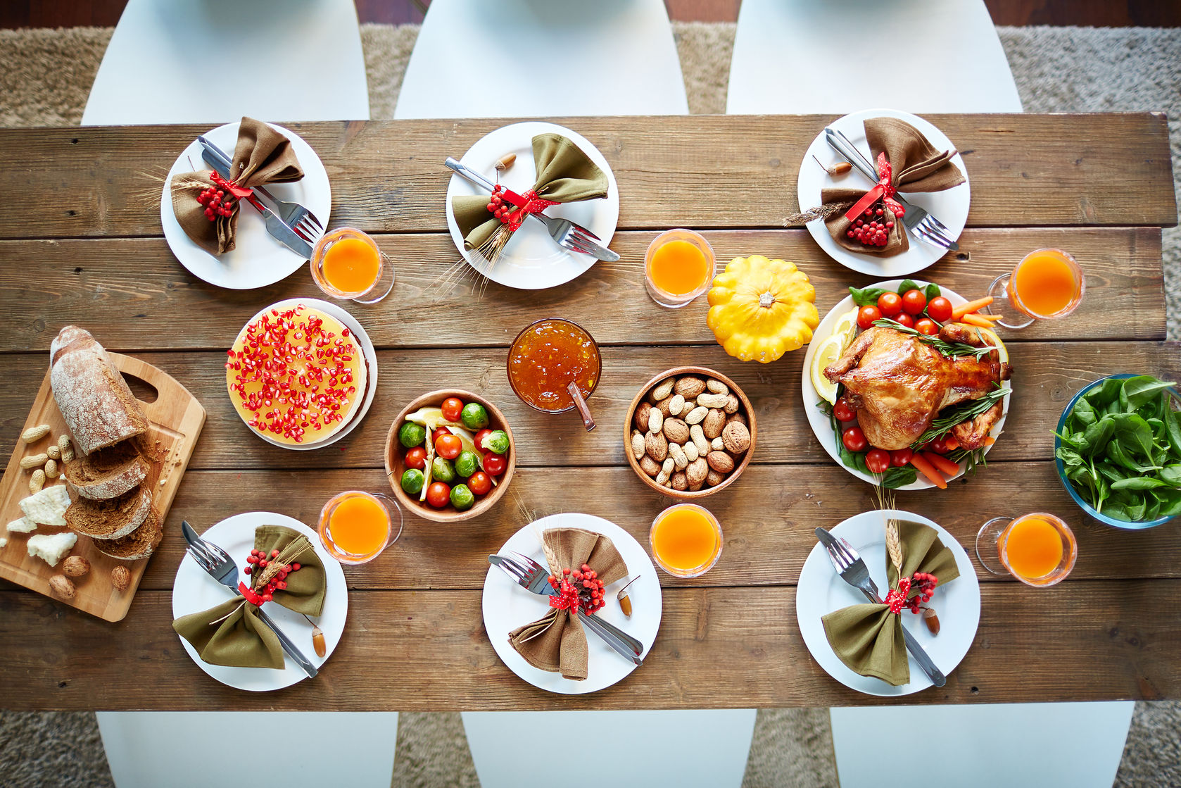 thanksgiving table