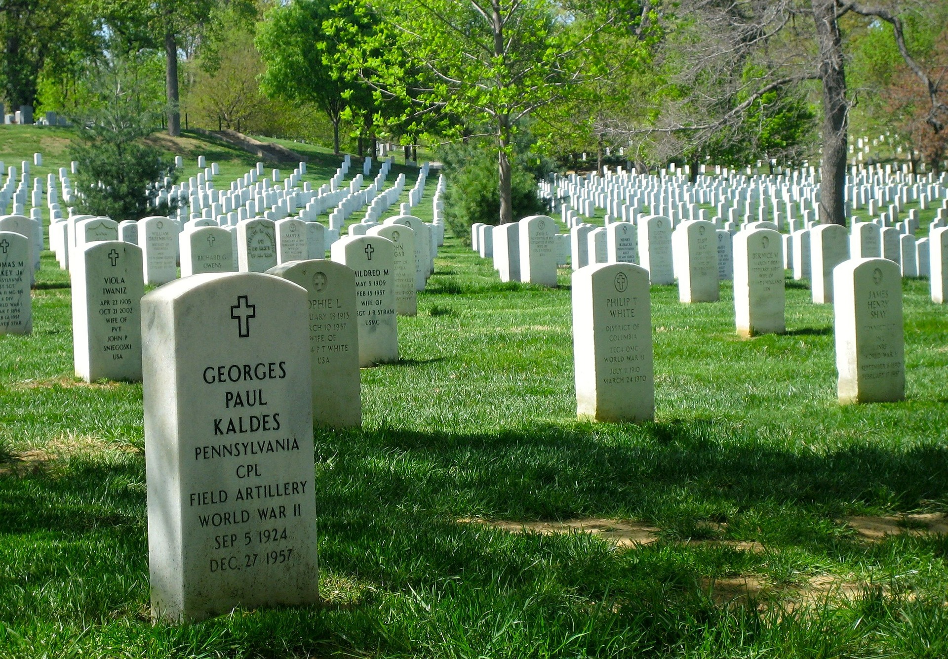 for our veterans arlington cemetery
