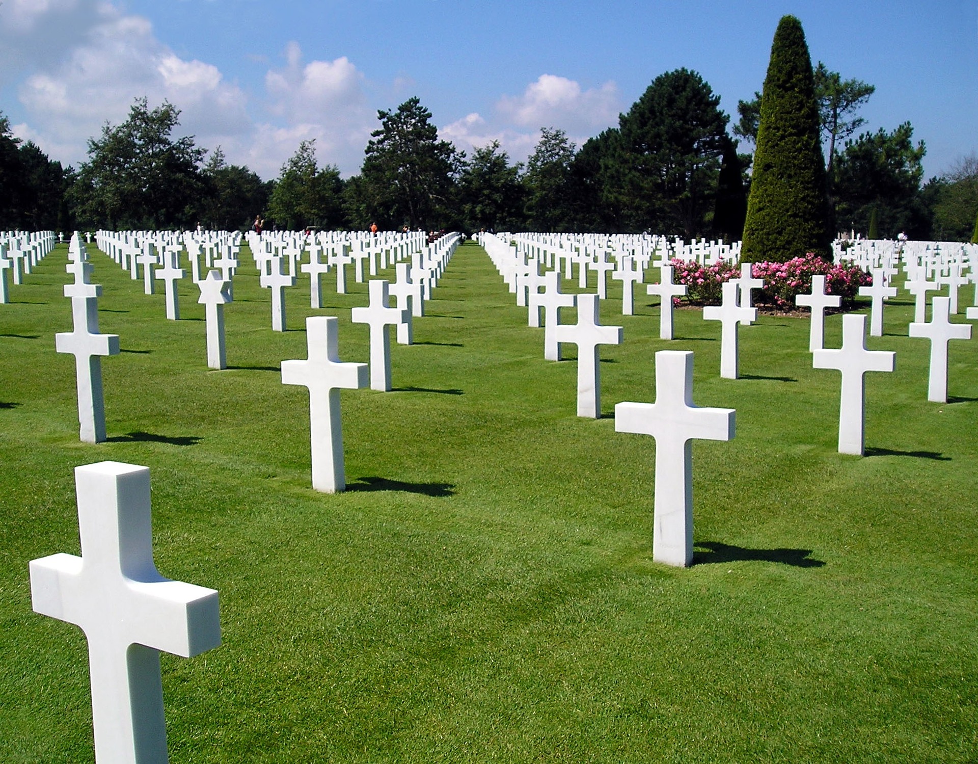 normandy american cemetery