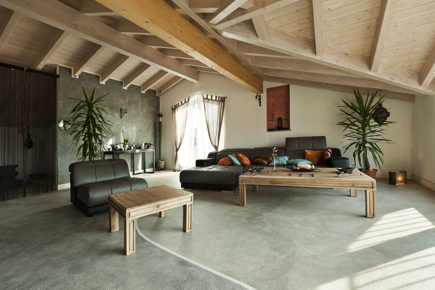 attic living room