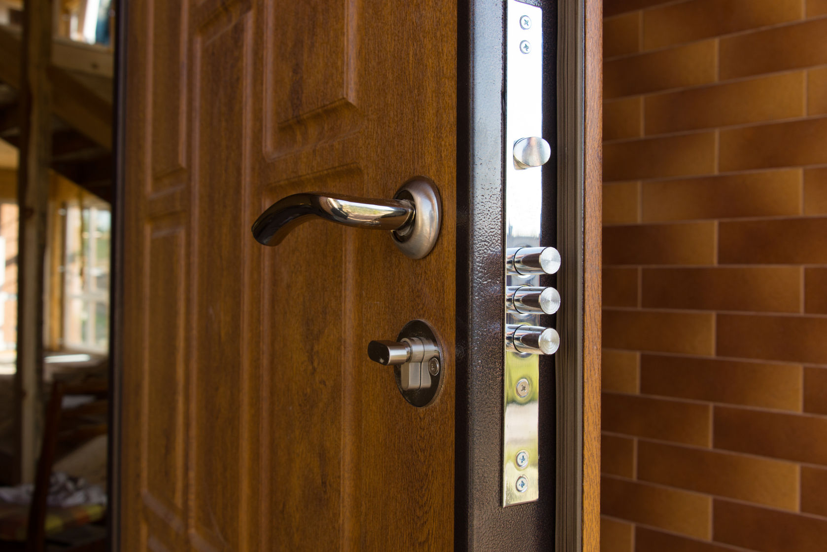 steel bolt door lock