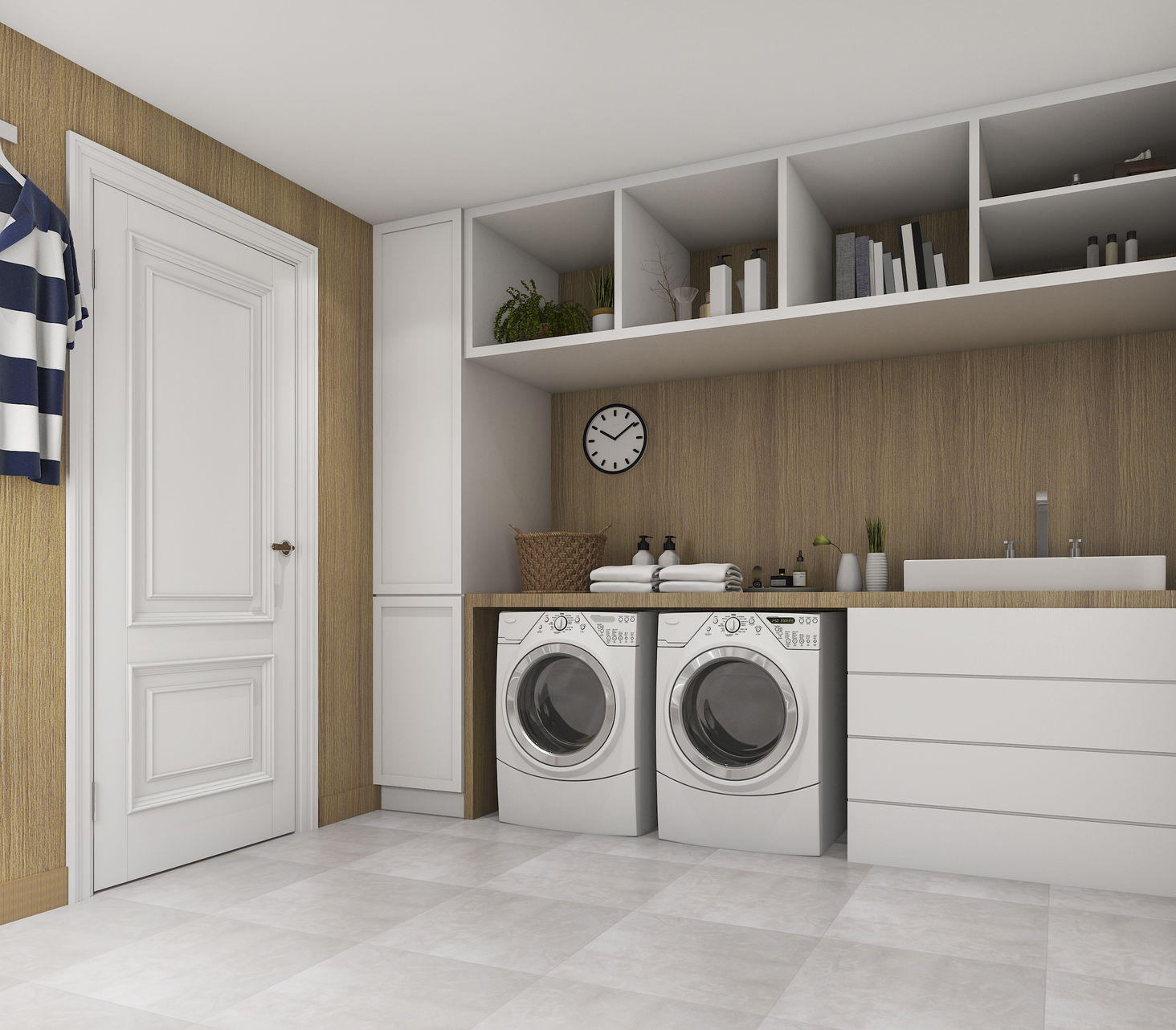 laundry room shelf