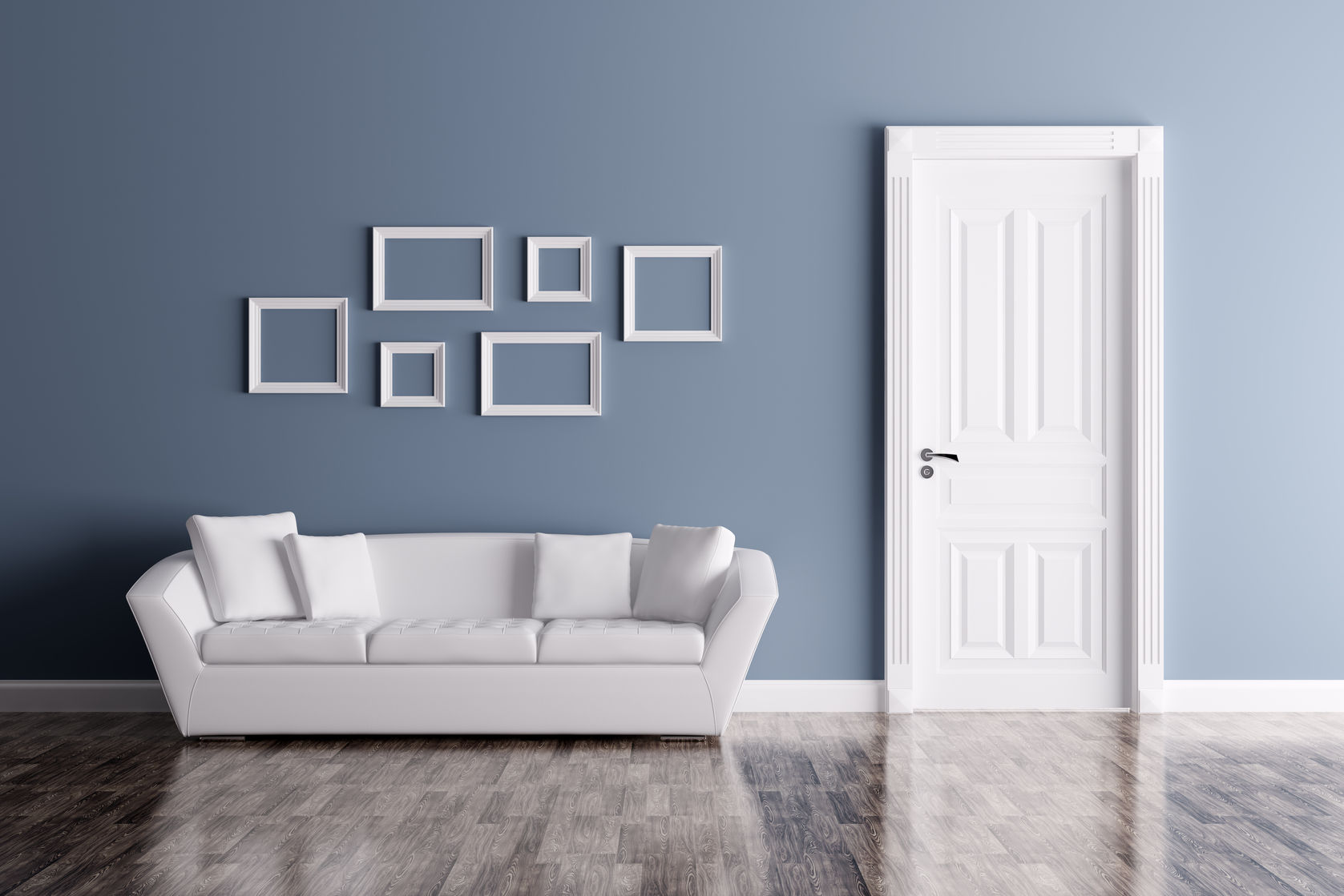 white panel doors