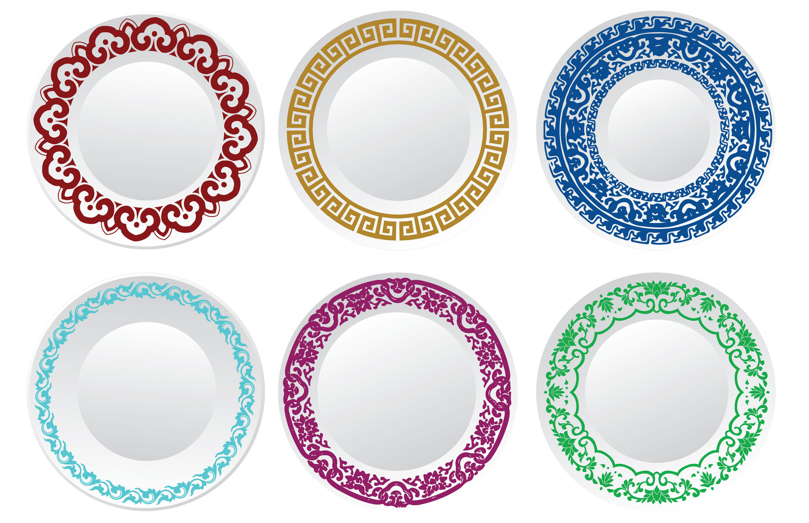 types of dinnerware styes and colors
