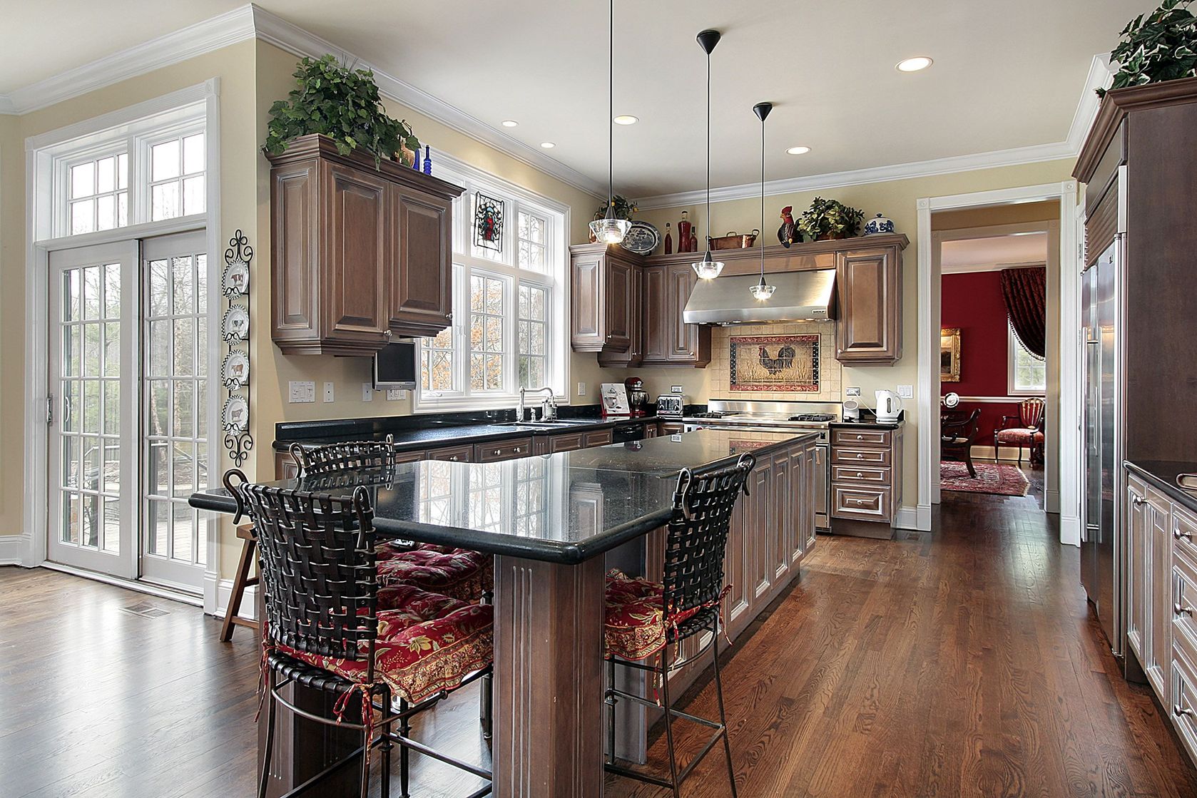 sit-up kitchen island
