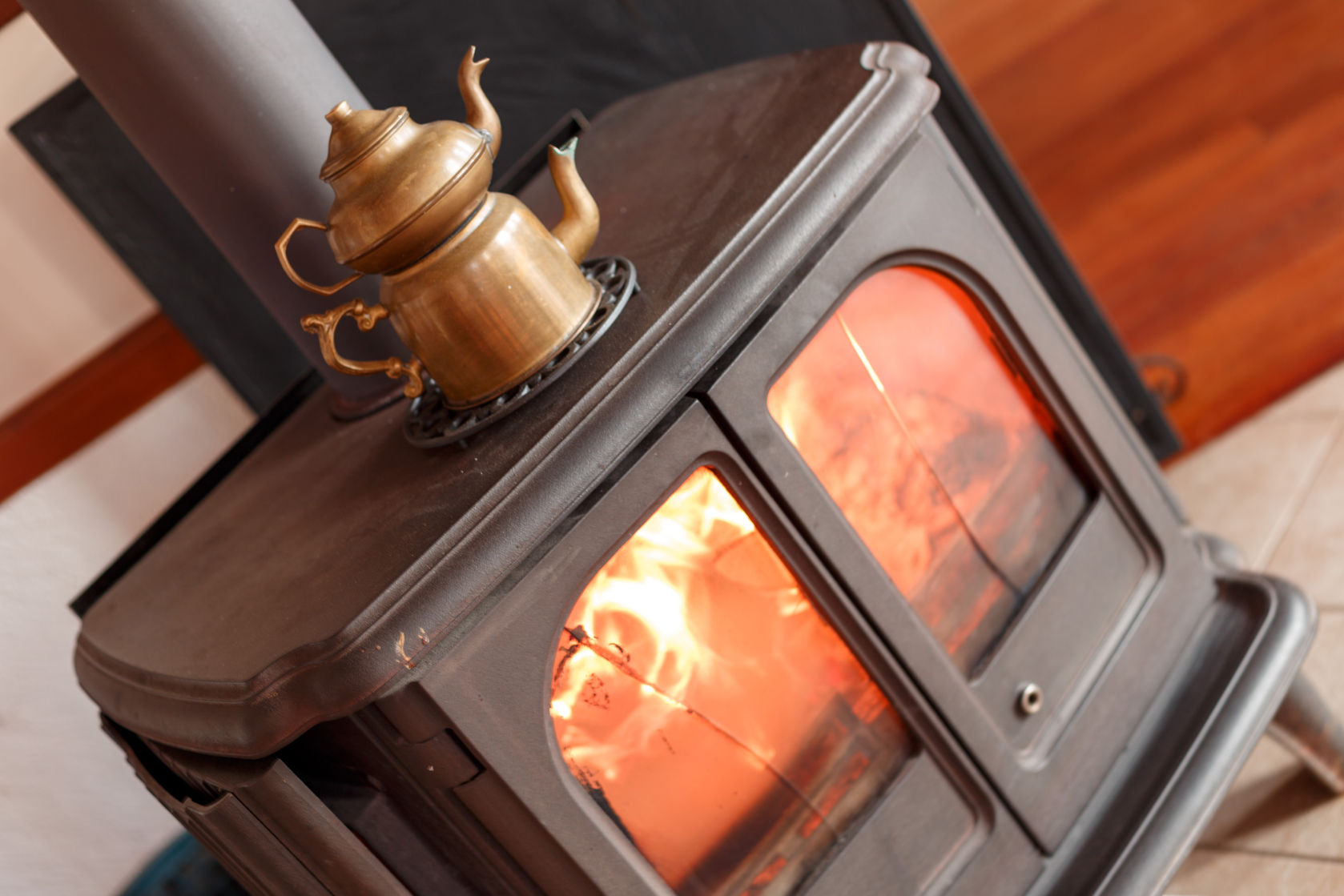 wood stove