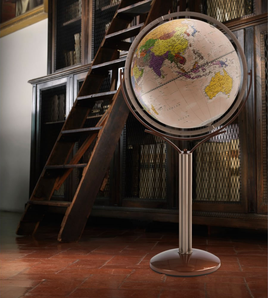 floor world globe