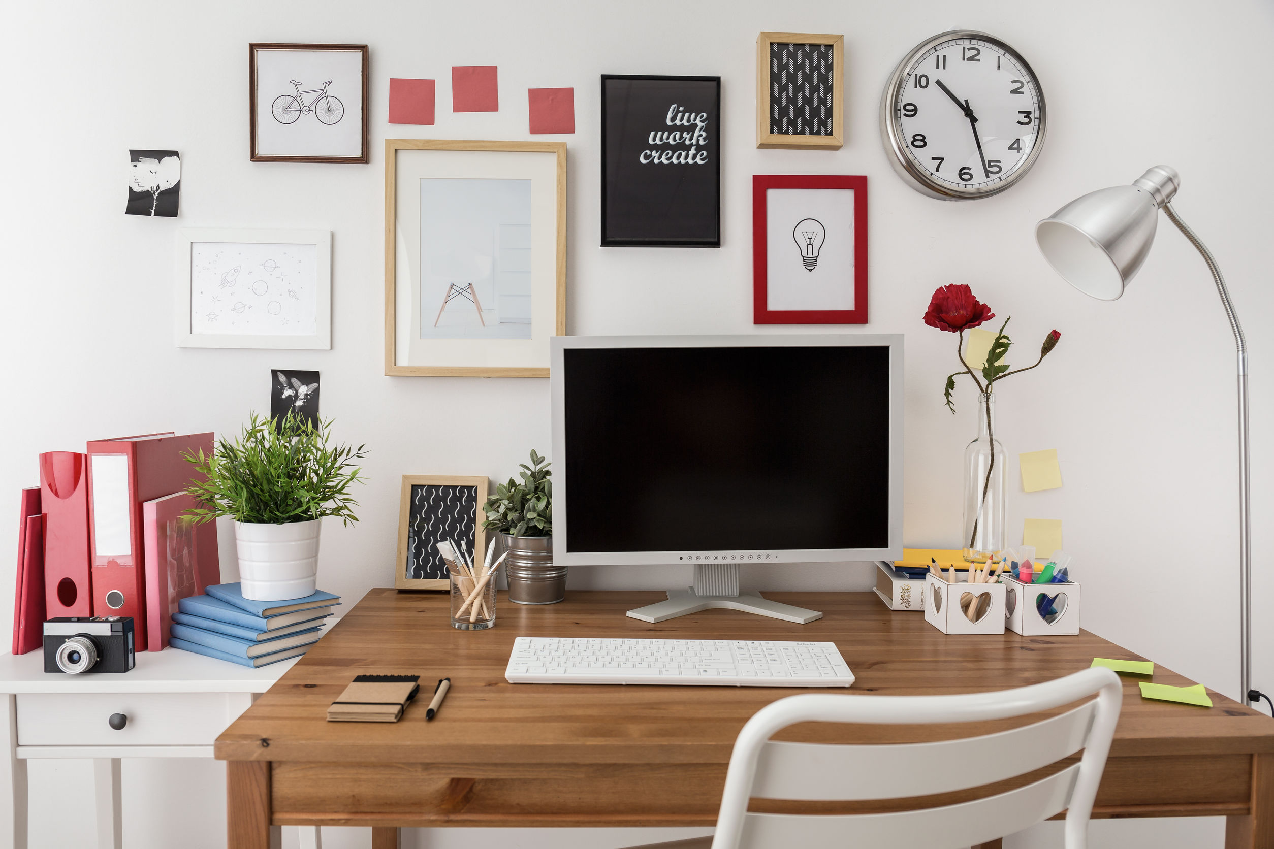 modern looking home office