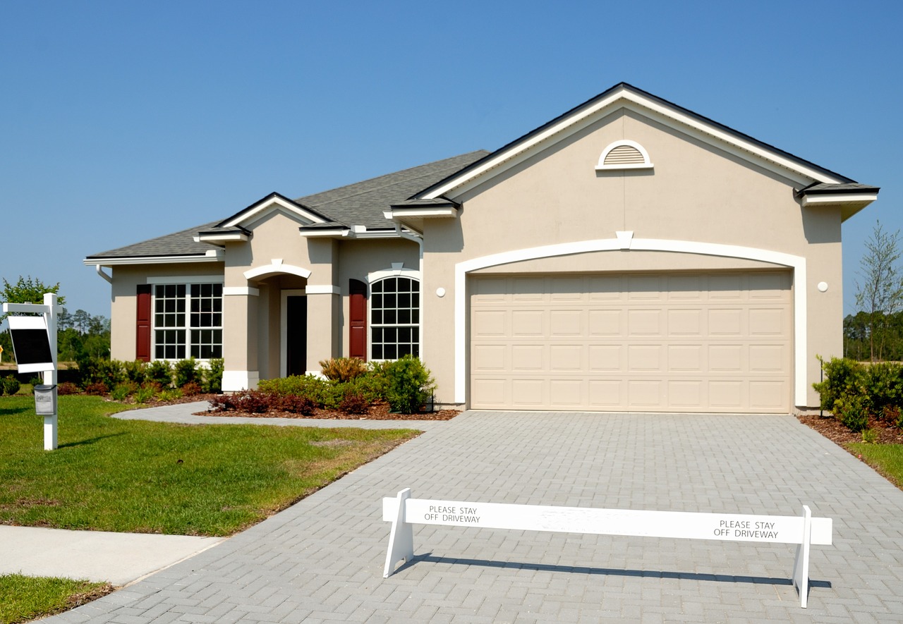 stone driveway