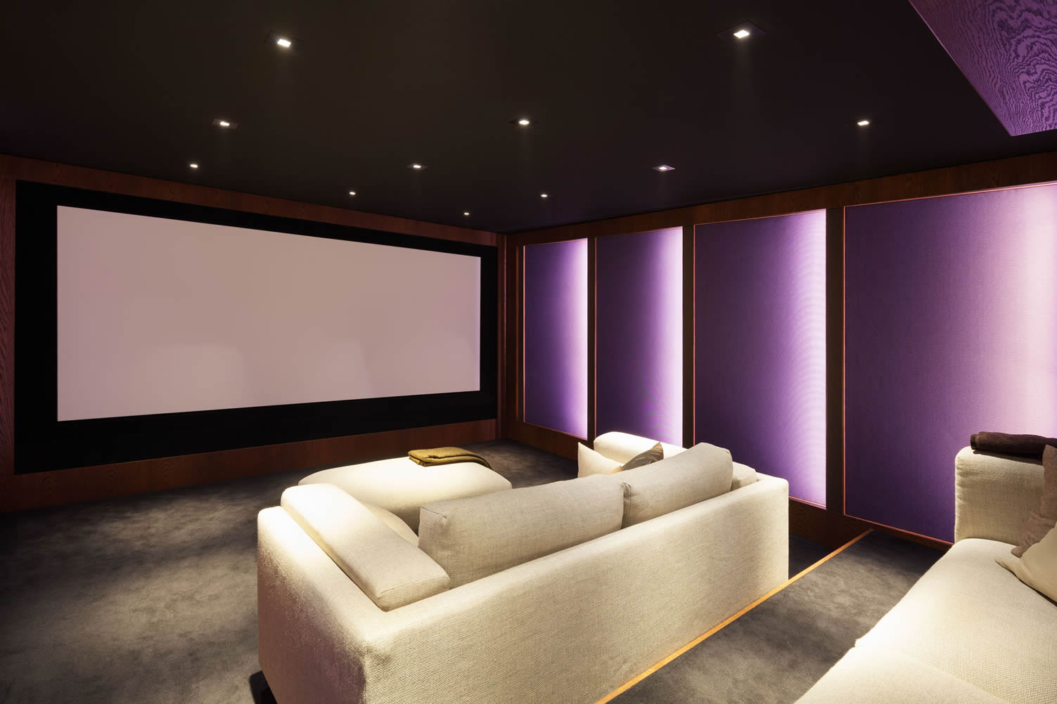 home theater screen