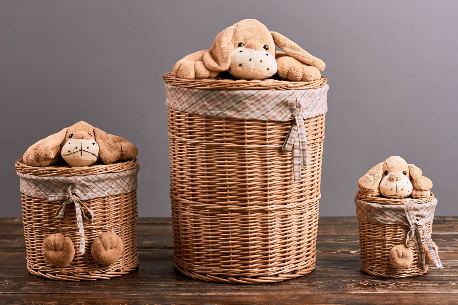 laundry baskets