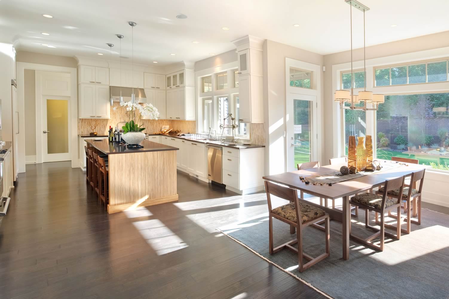 modern kitchen table