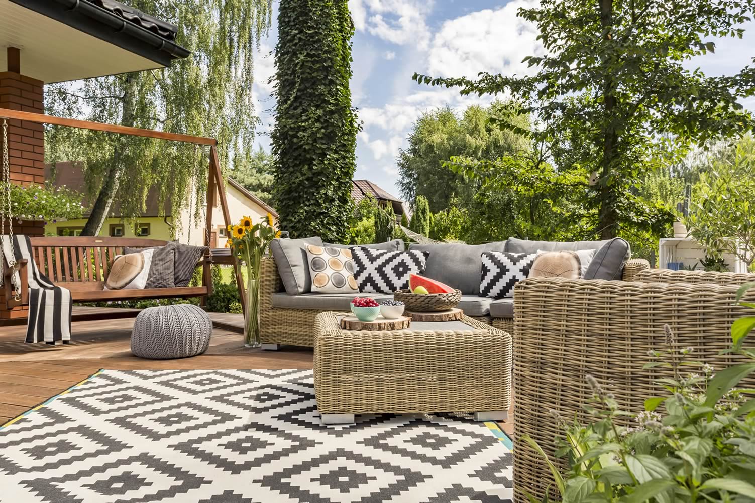 garden sofa conversation