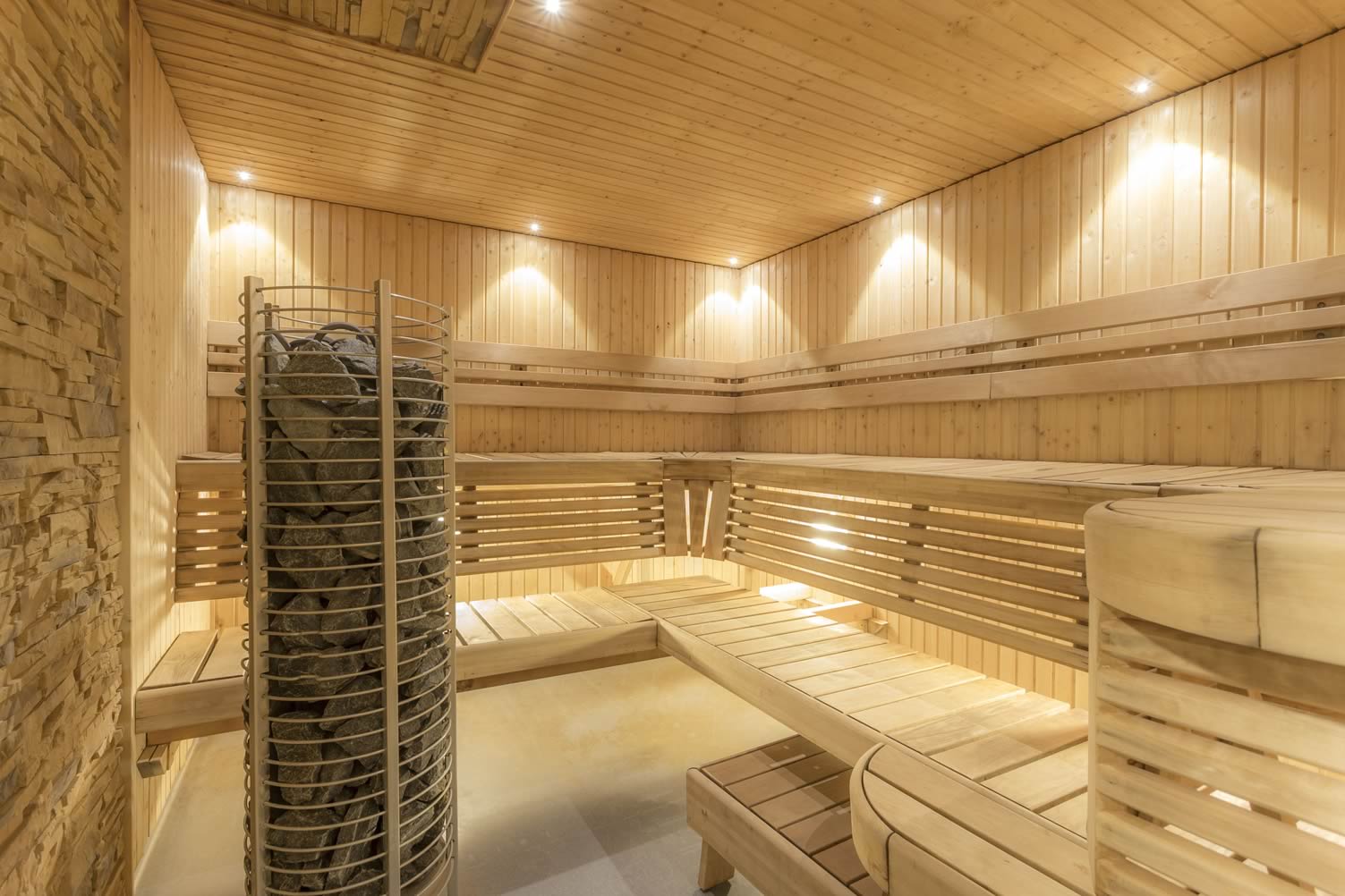sauna room