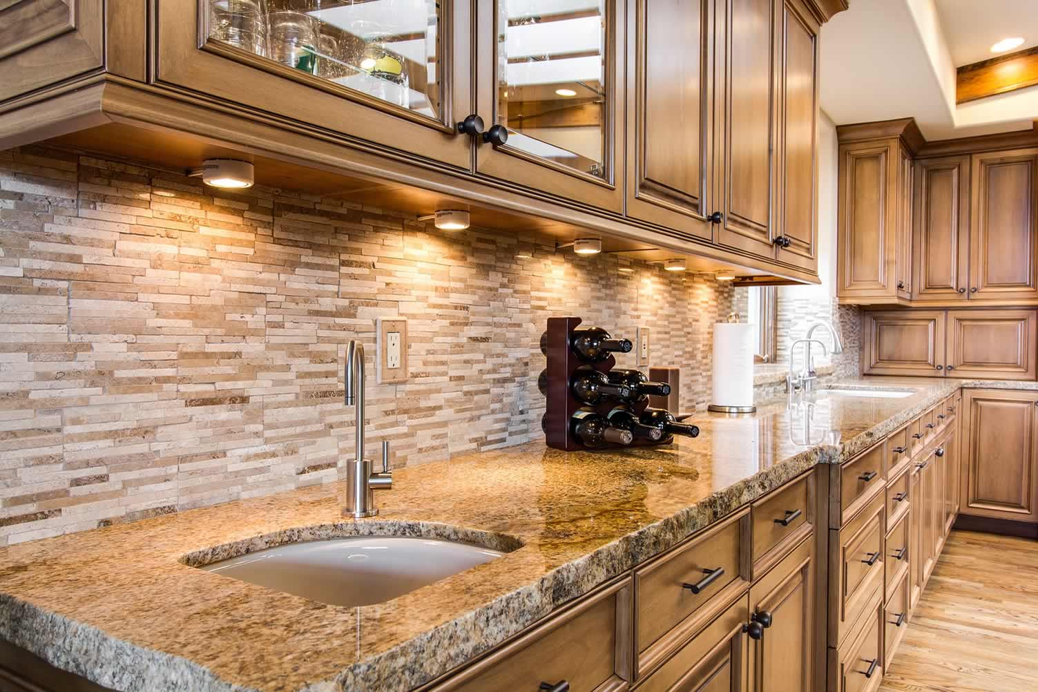granite kitchen countertop