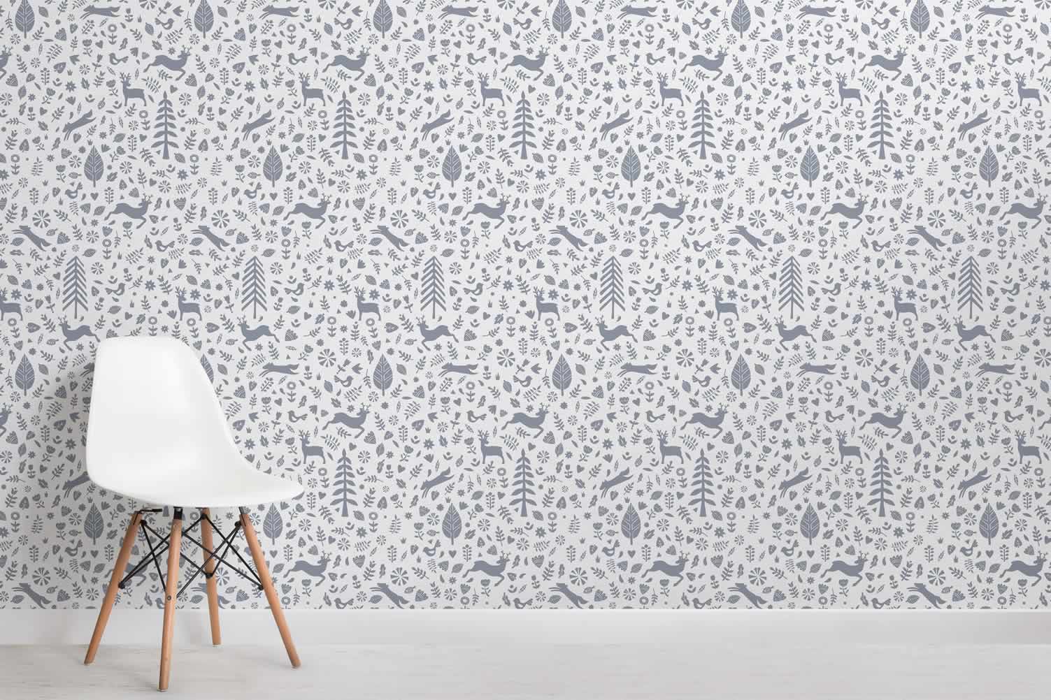 festive wall mural