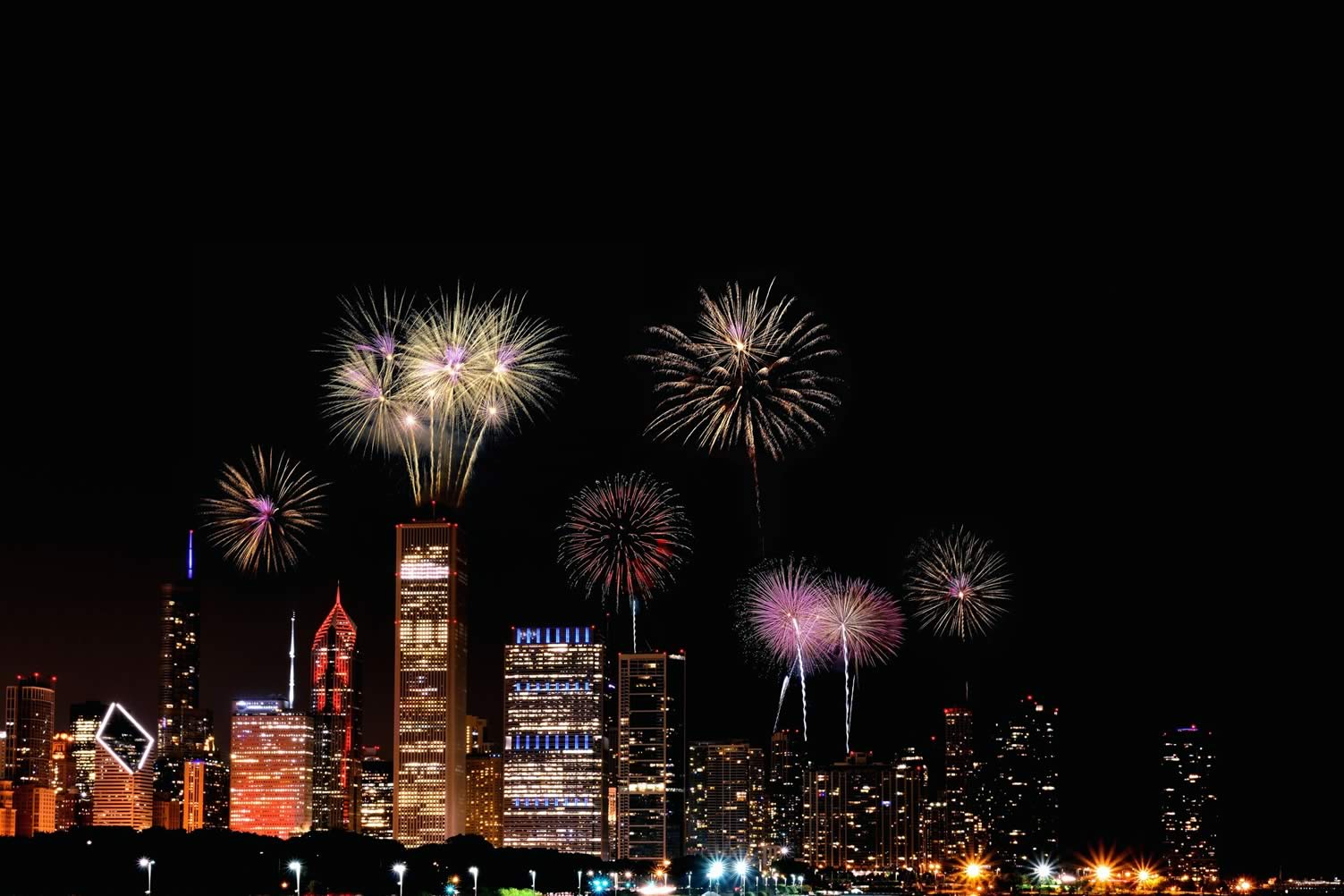 celebrating new years eve