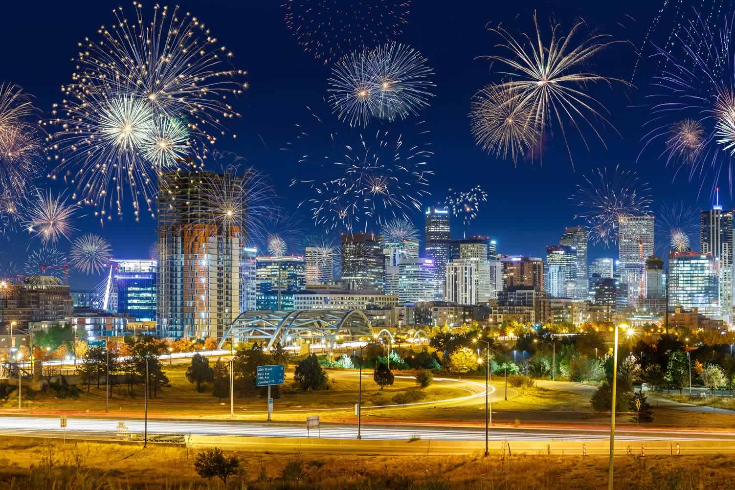 celebrating new years eve