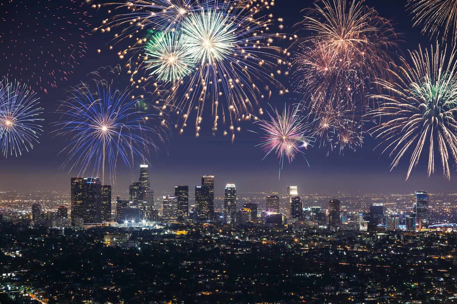celebrating new years eve