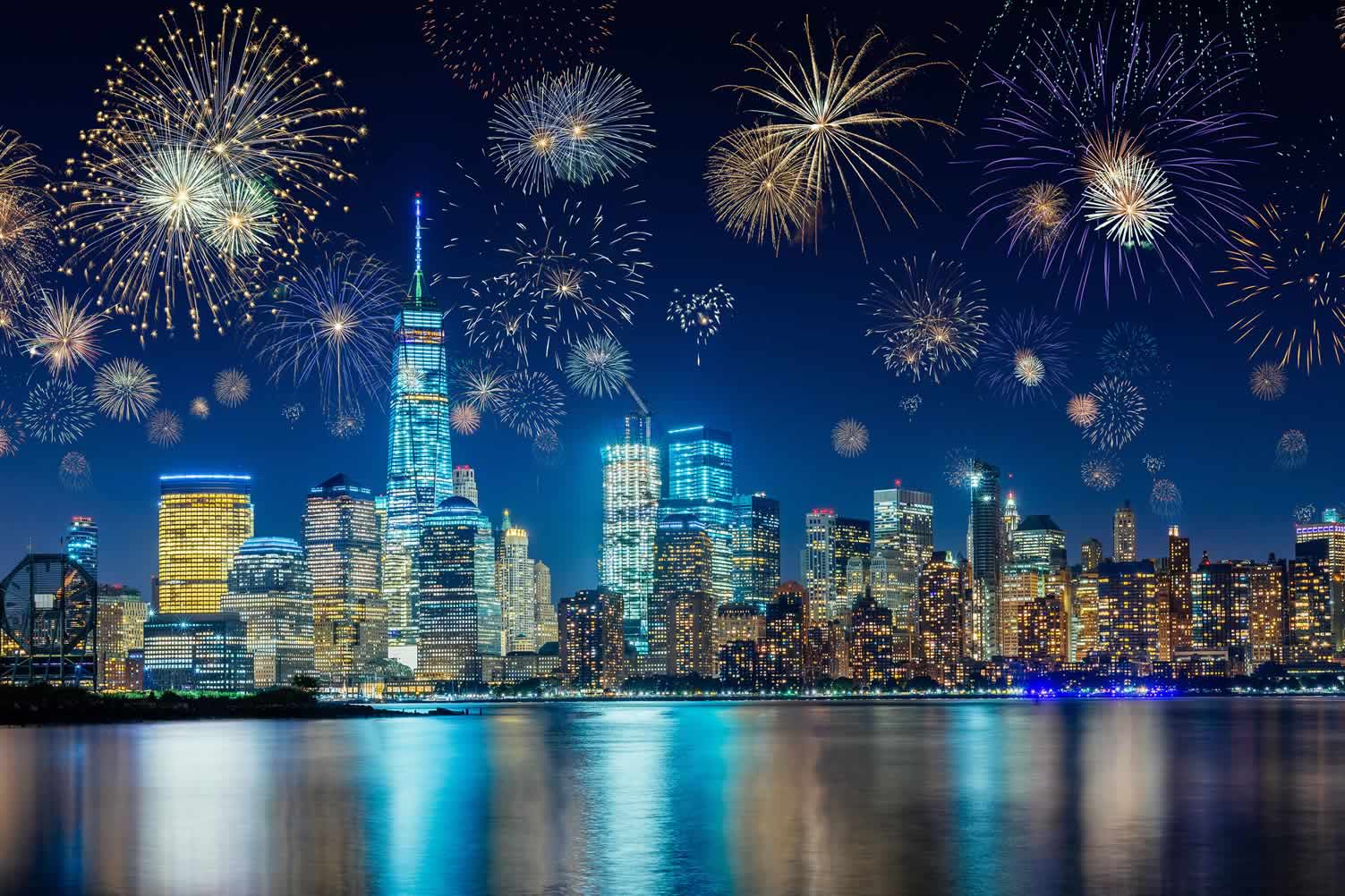 celebrating new years eve