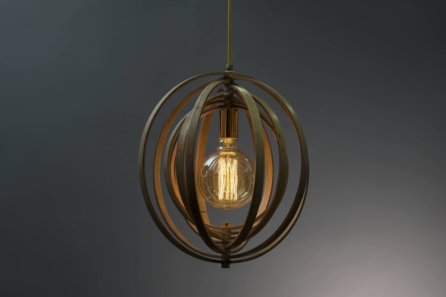 contemporary styled pendant light