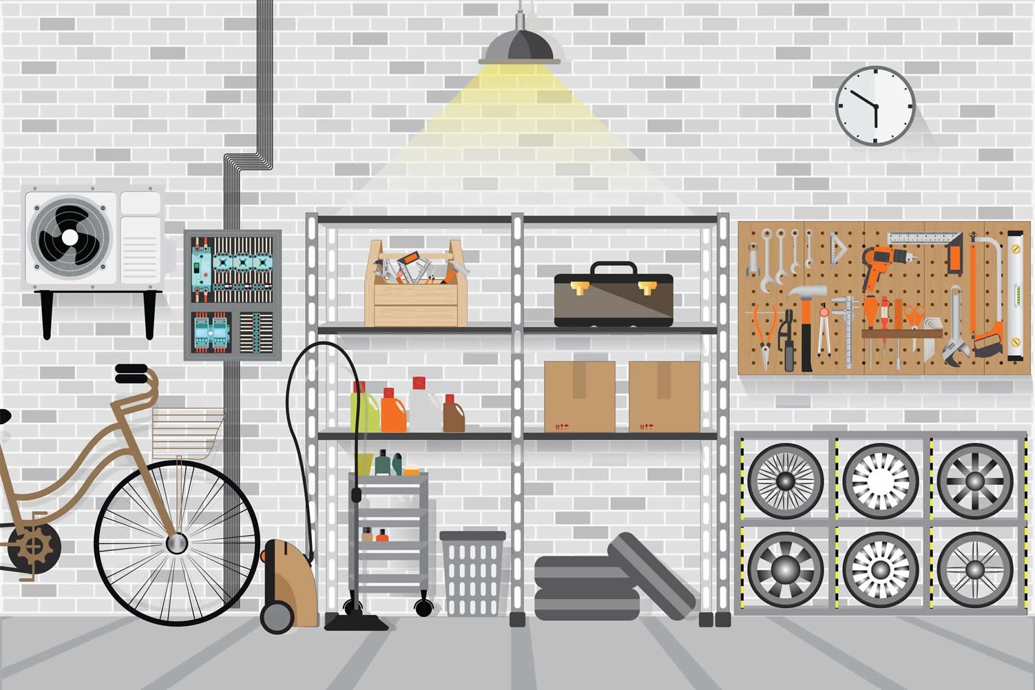 garage wall storage