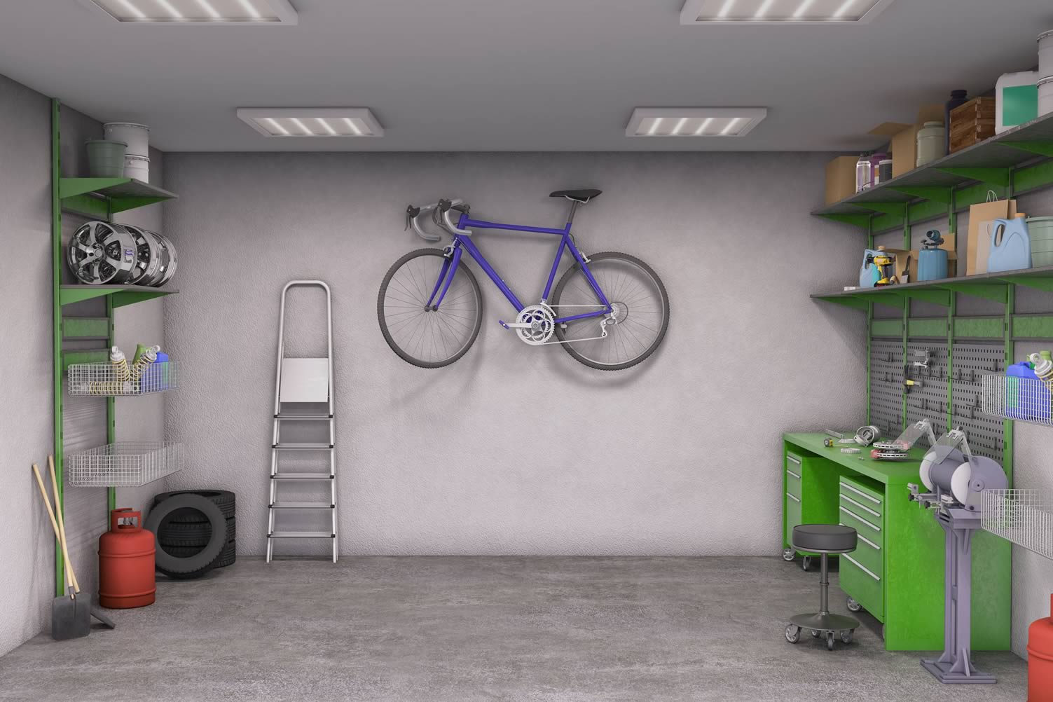garage wall storage