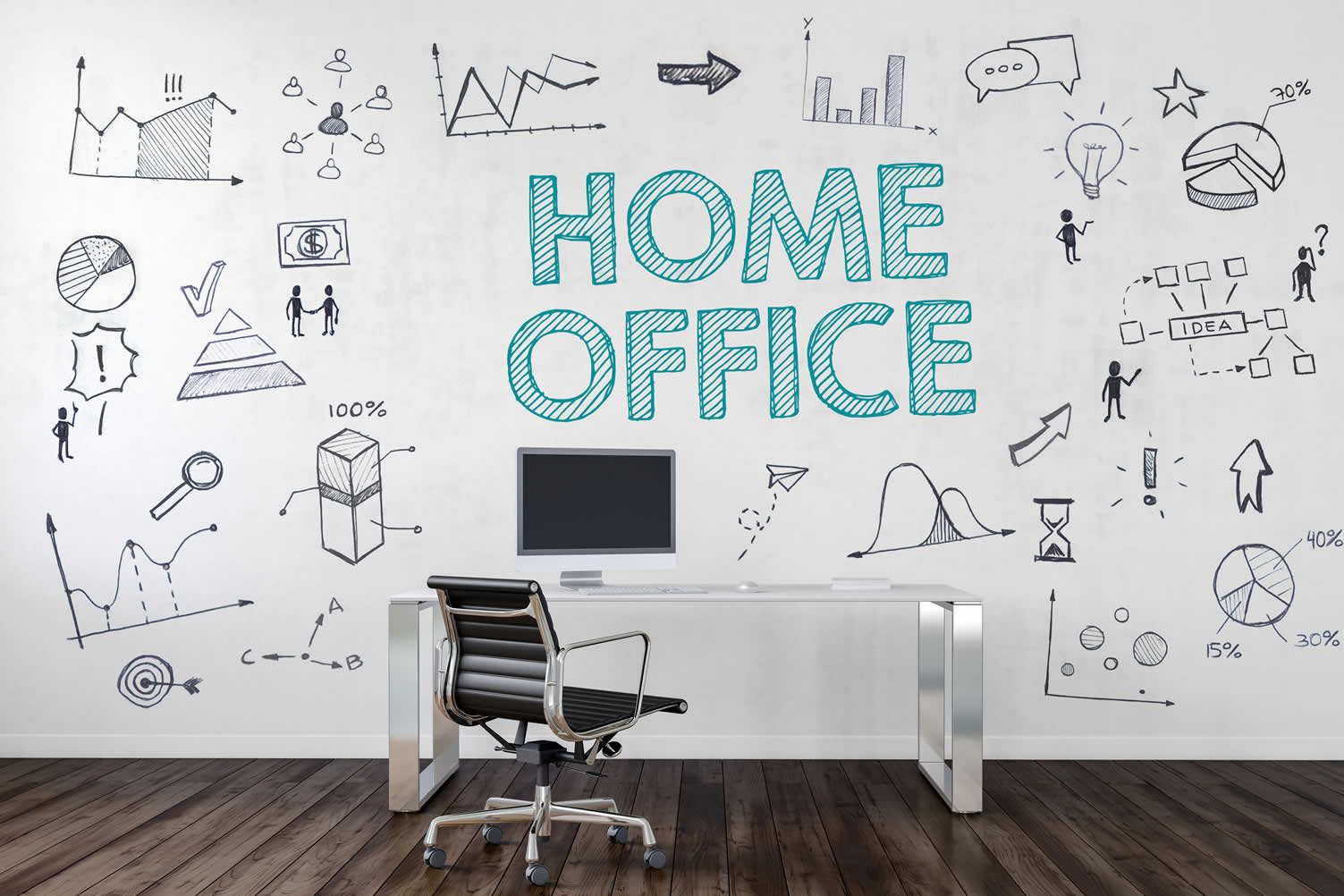 basement home office