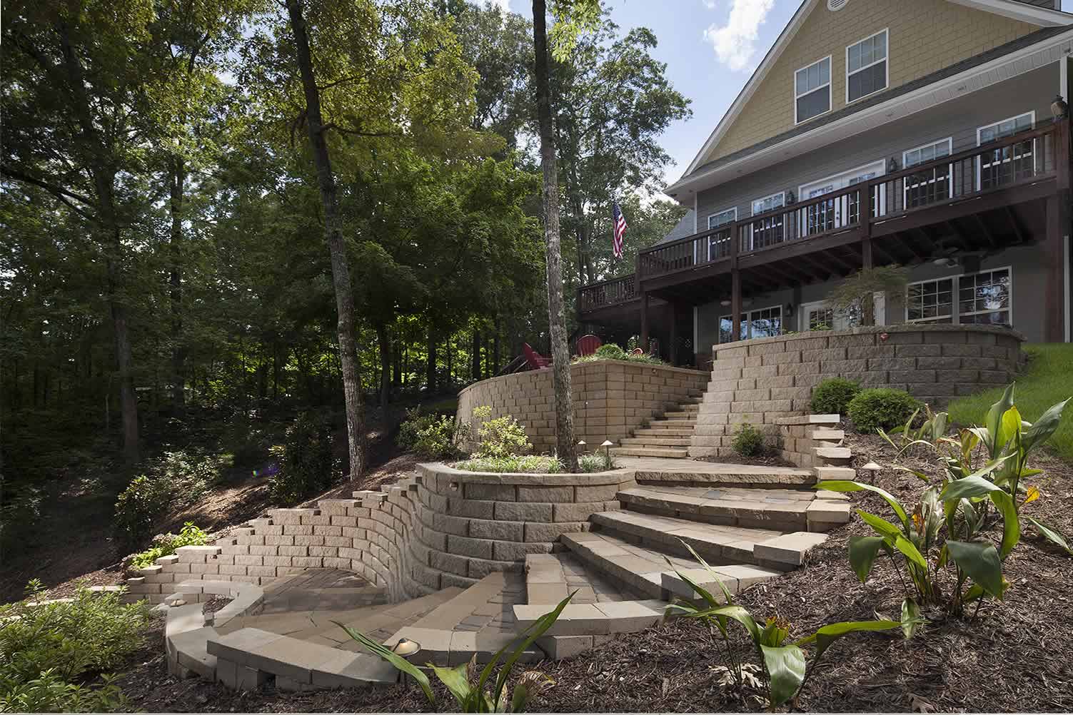 stone steps