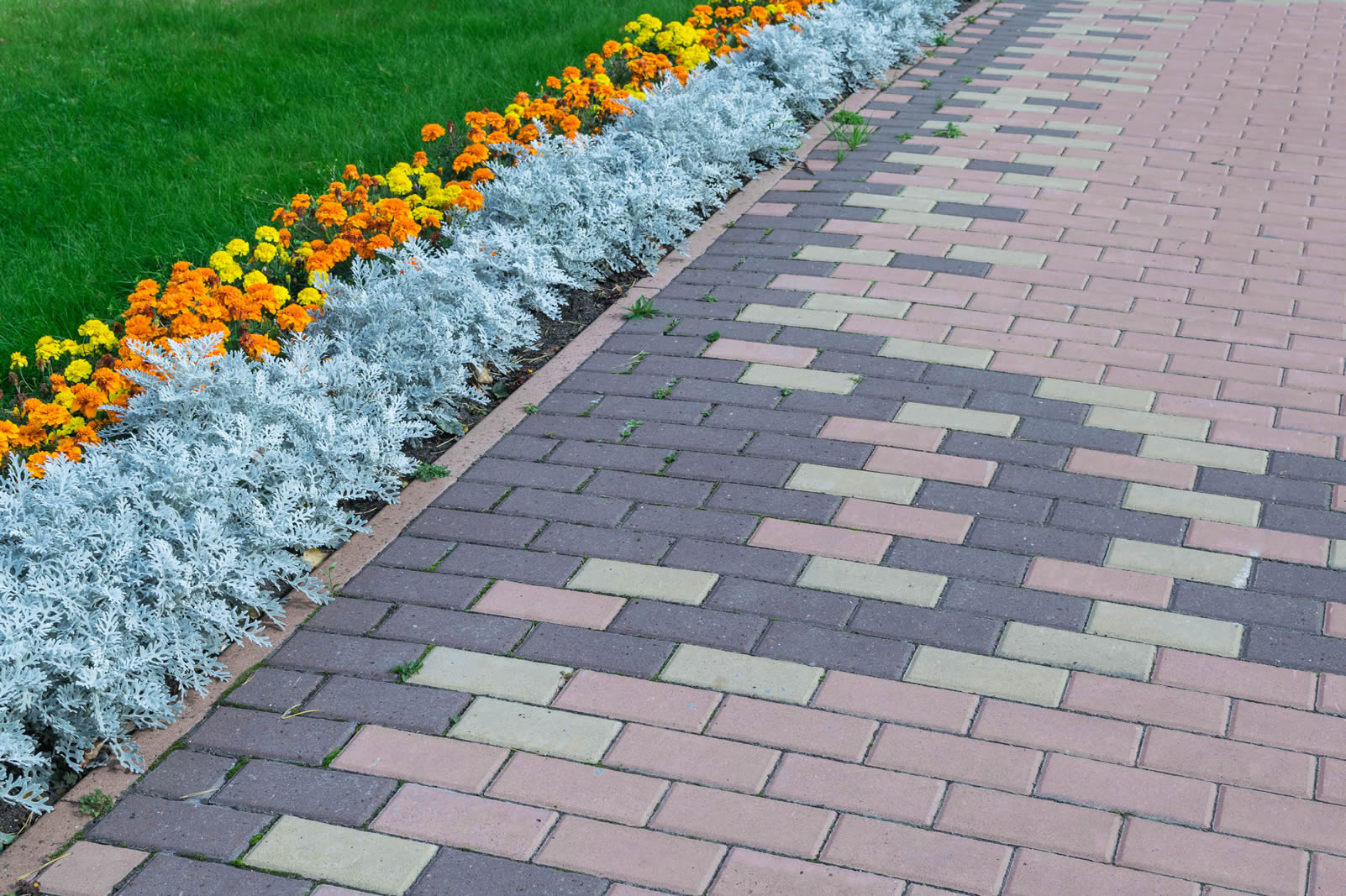 brick walkway