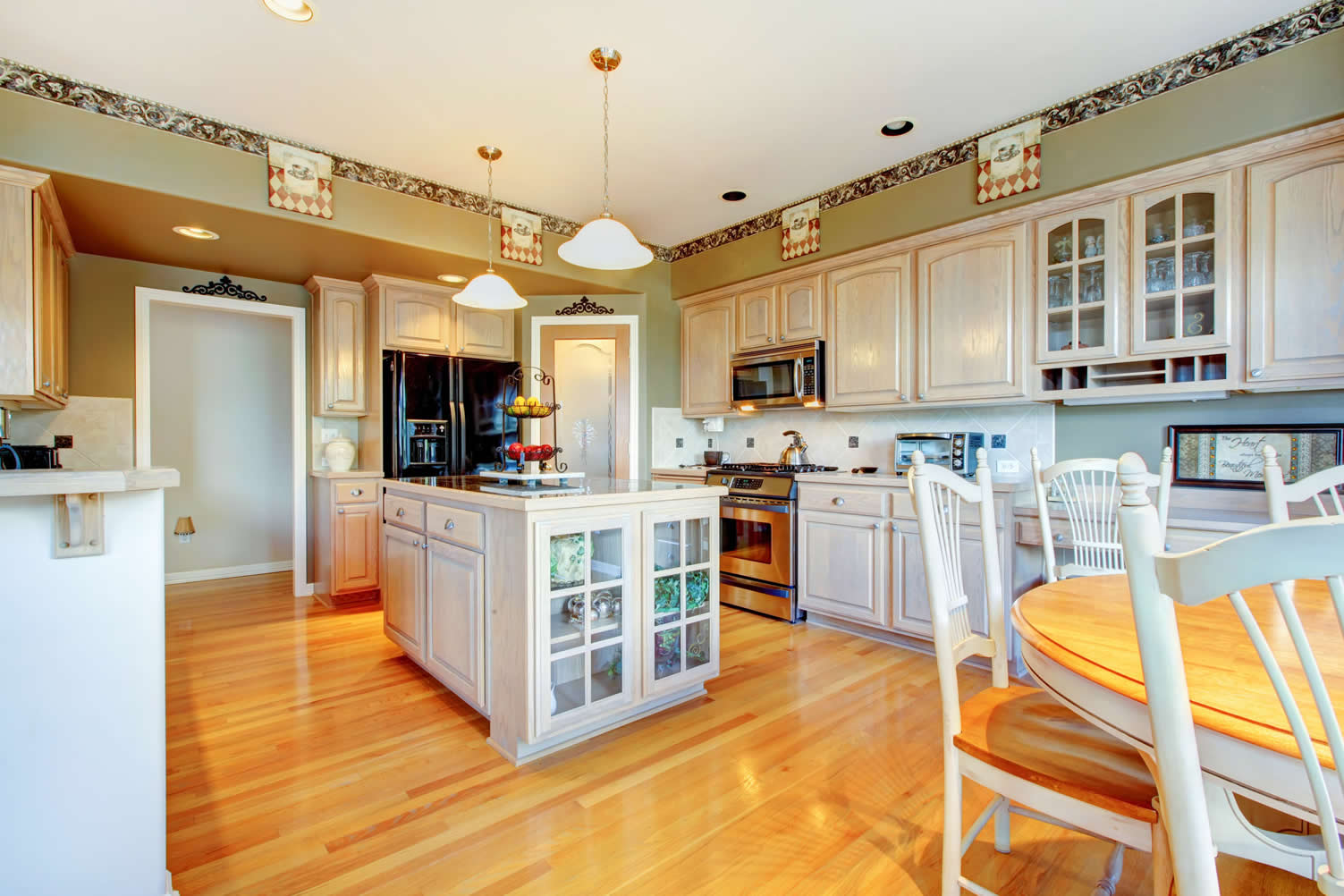 country kitchen feeling