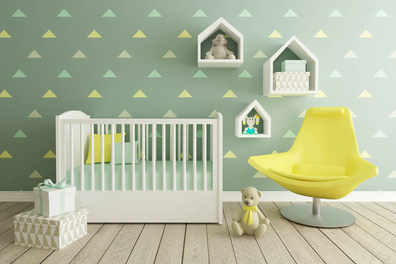 decorate nursery room