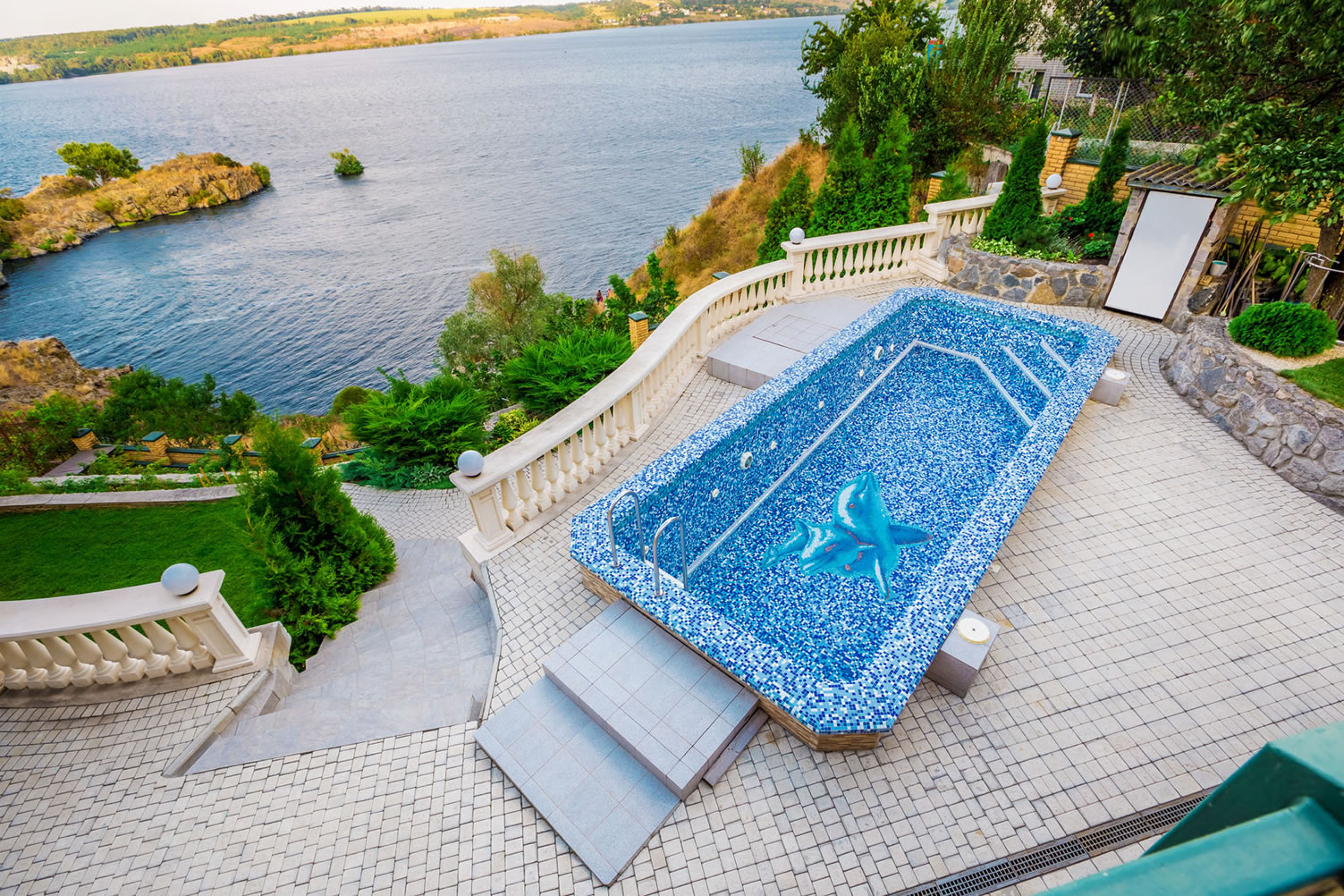 small swimming pool