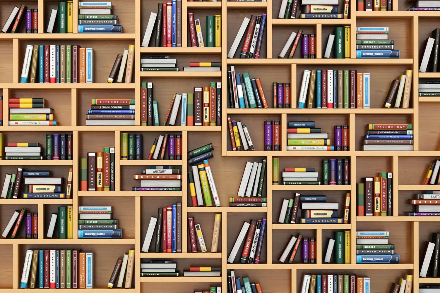 bookcase styling