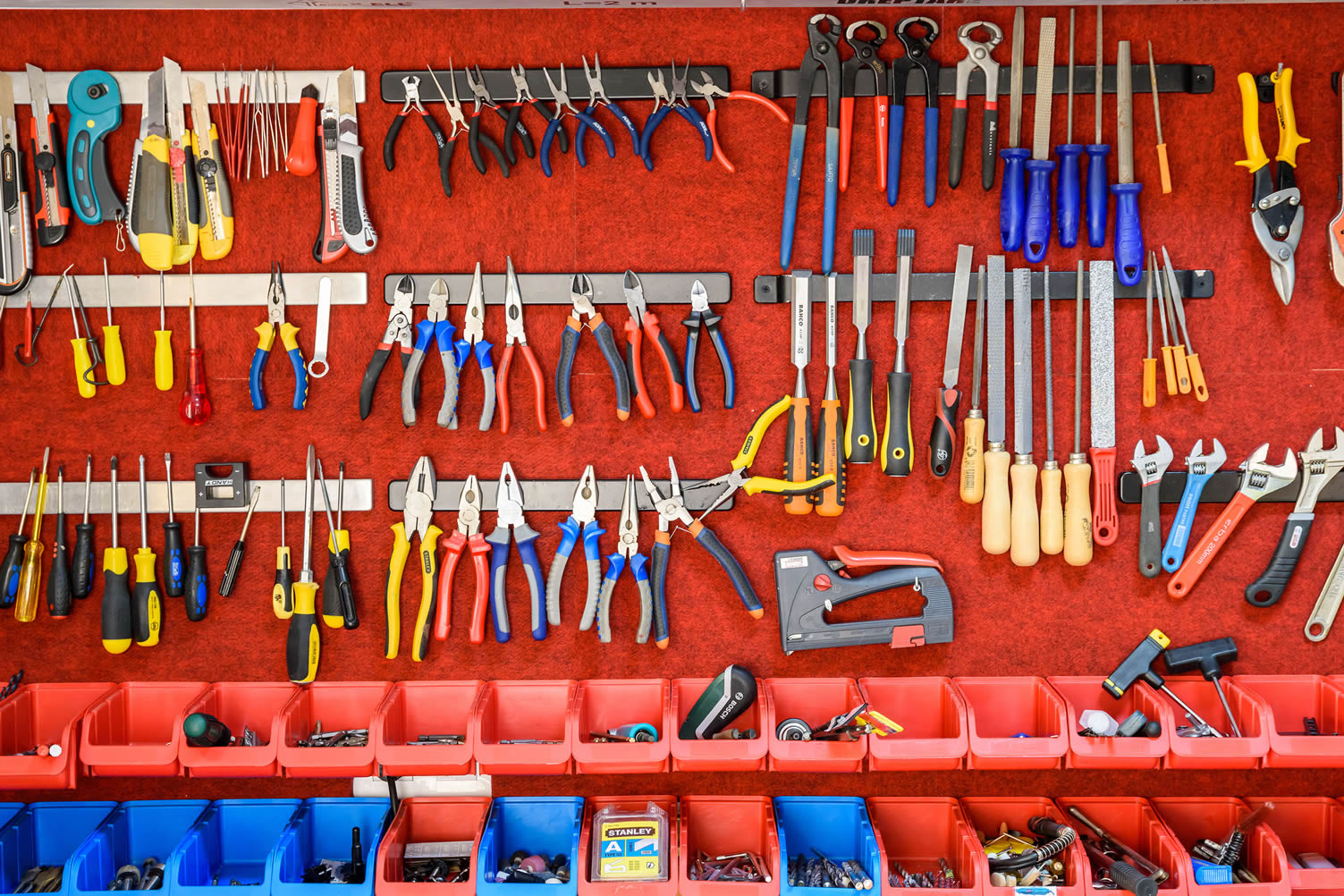 garage peg boards