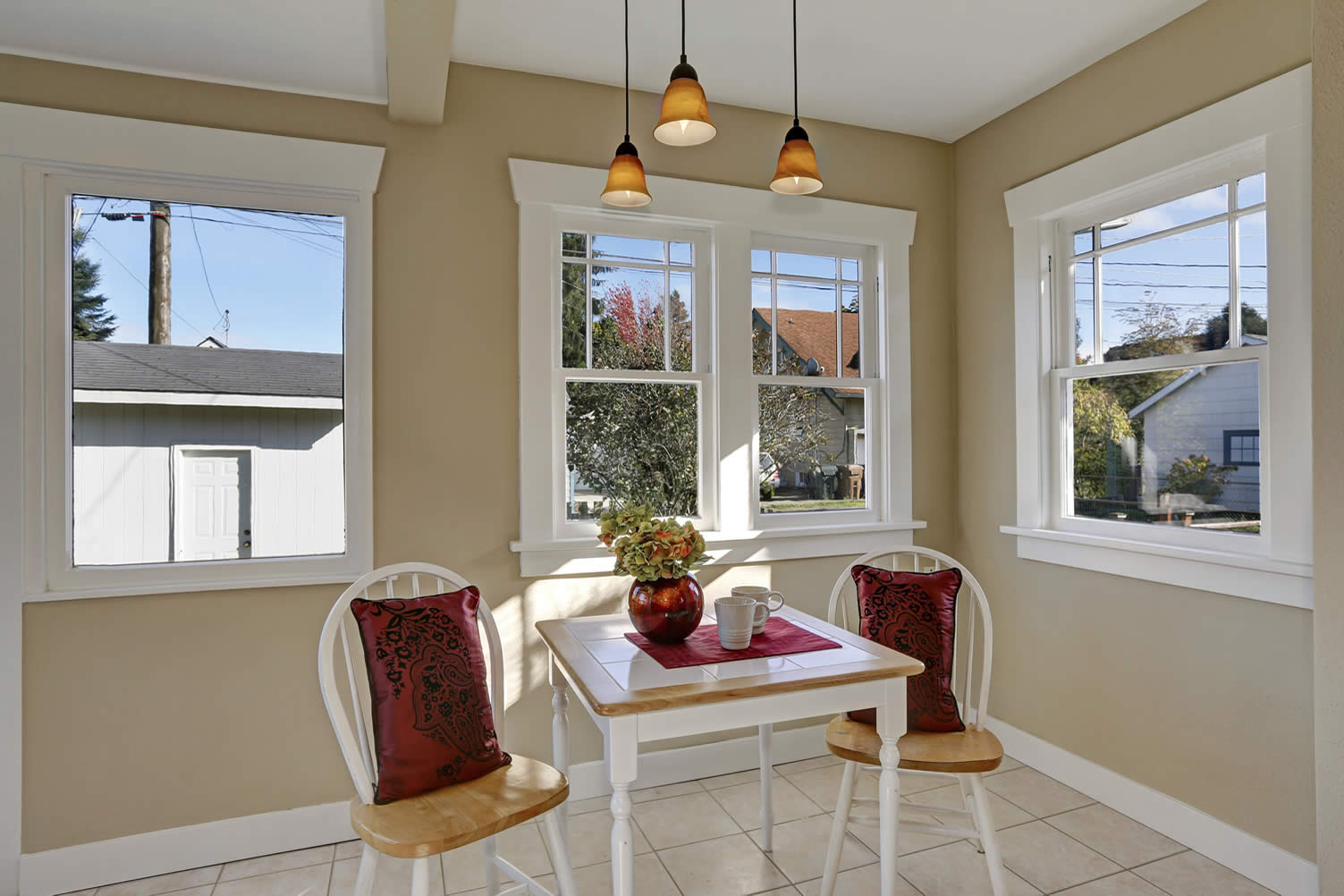 adding breakfast nook
