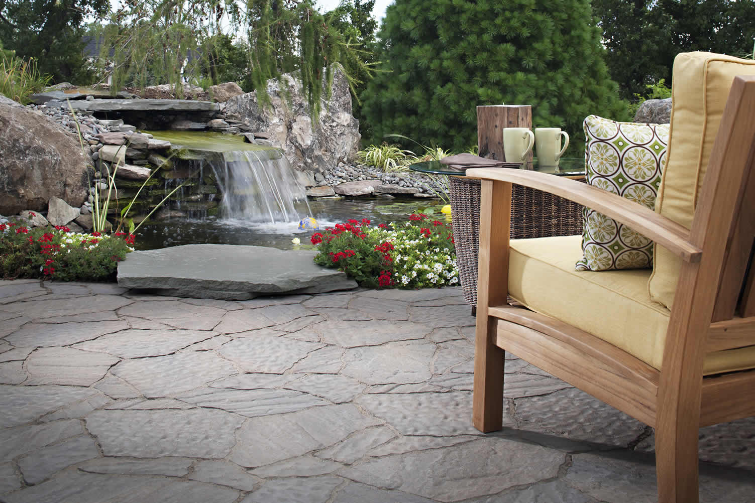 outdoor living space
