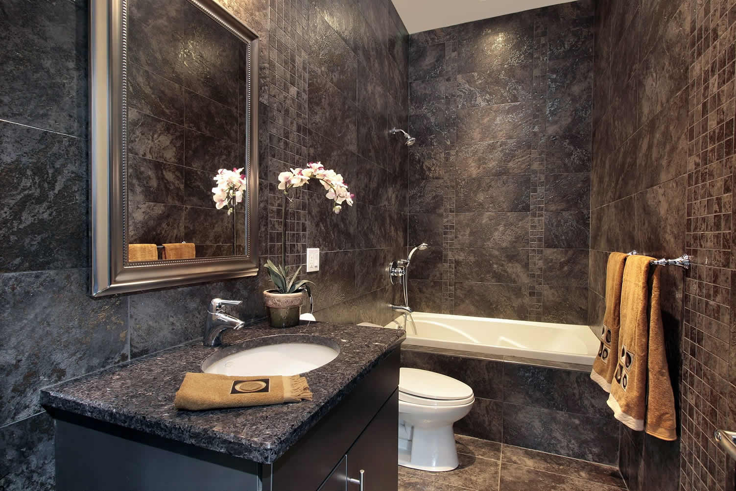 powder bathroom luxurious