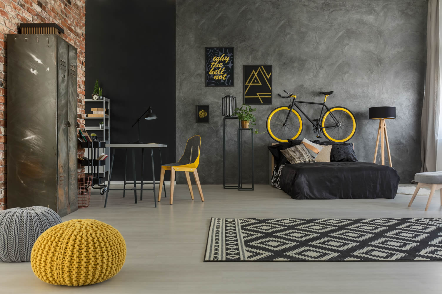 creative teen bedroom