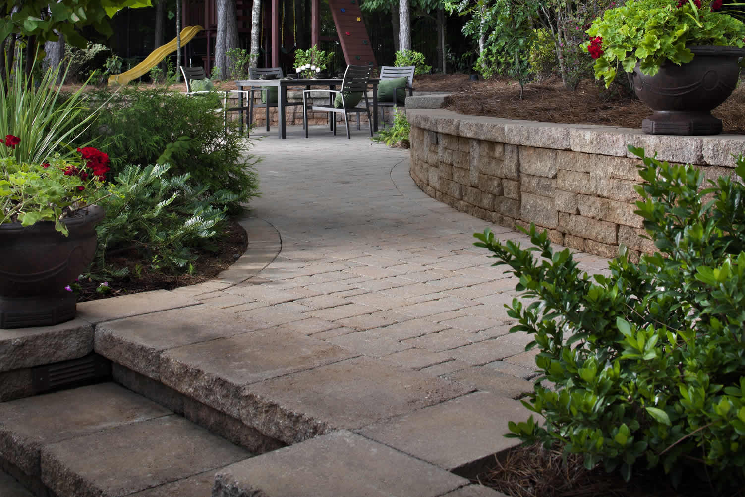 elegant walkway