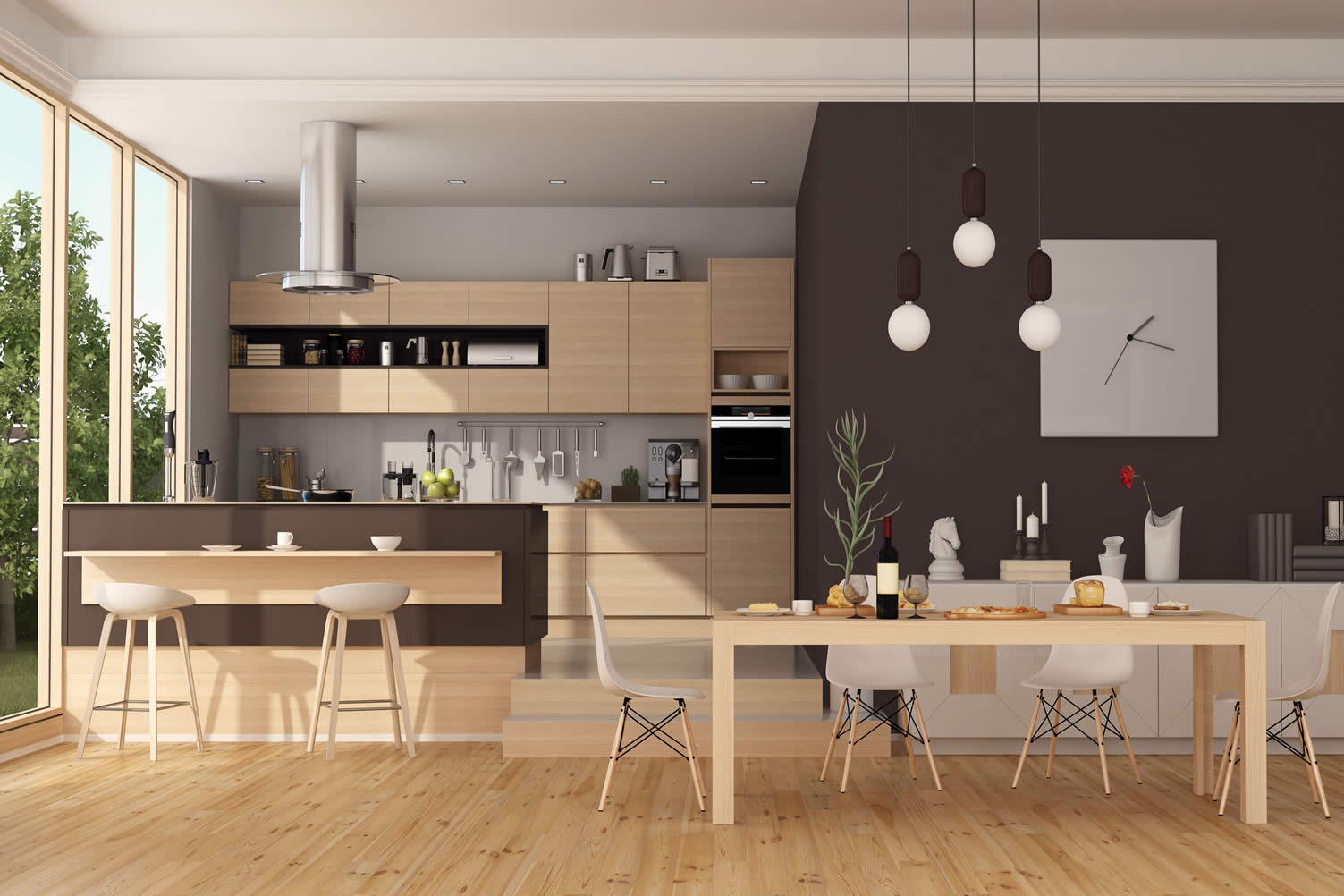 kitchen dining area