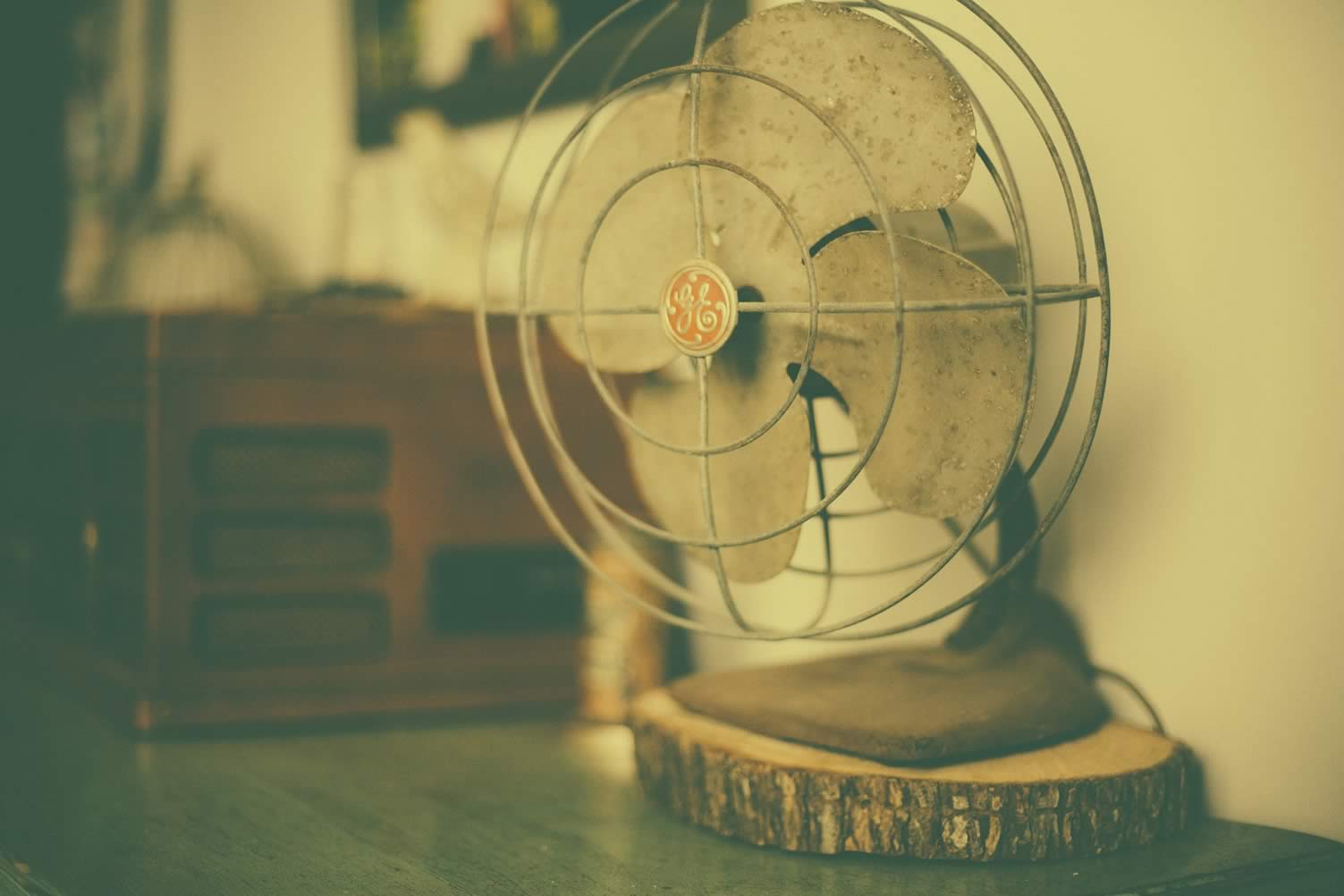 vintage fan