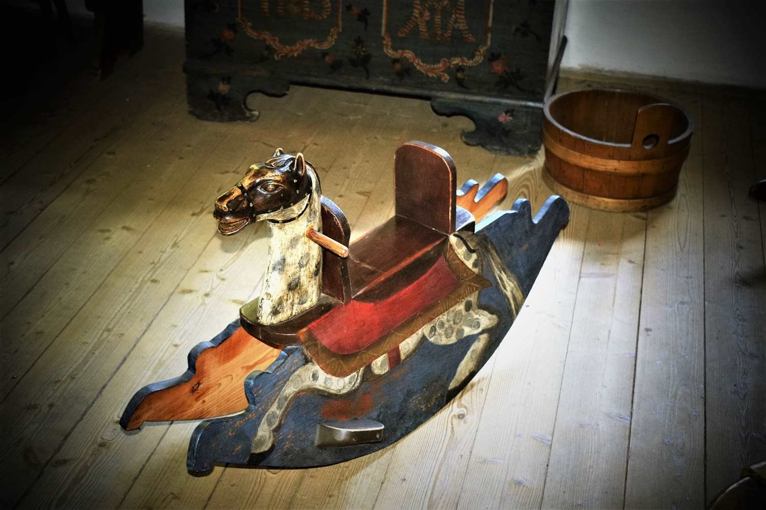 vintage rocking horse
